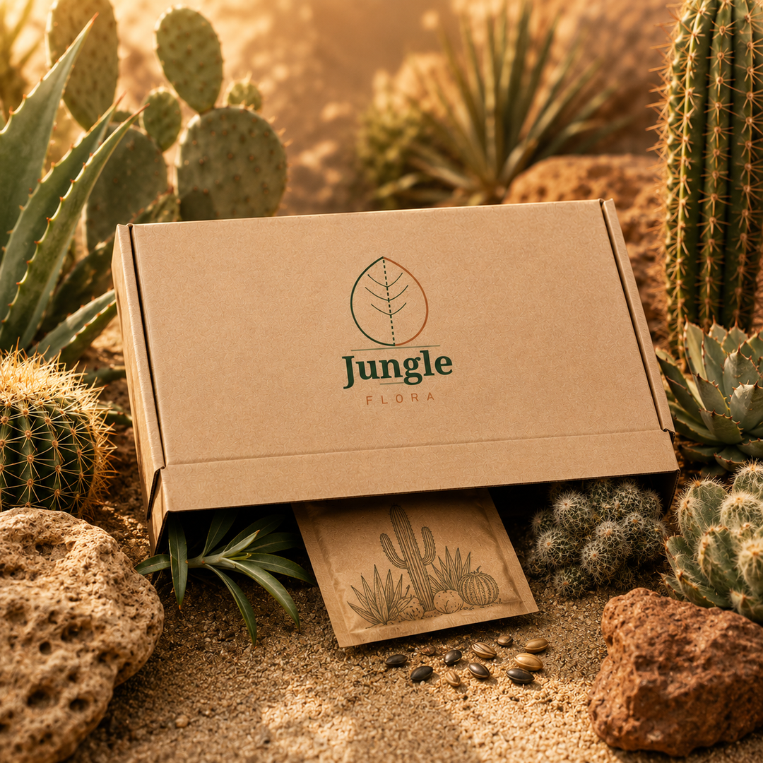 Woestijn &amp; Cactus Zadenpakket — 10 Soorten voor de Droogtetuin